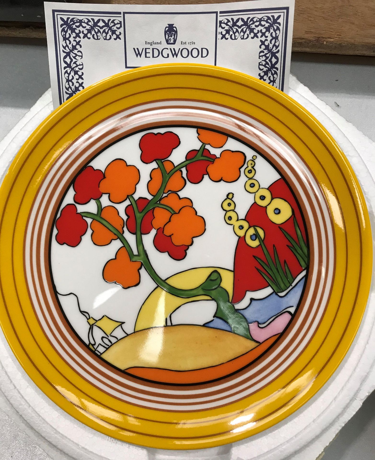 Four Wedgwood Plates, - Image 2 of 3