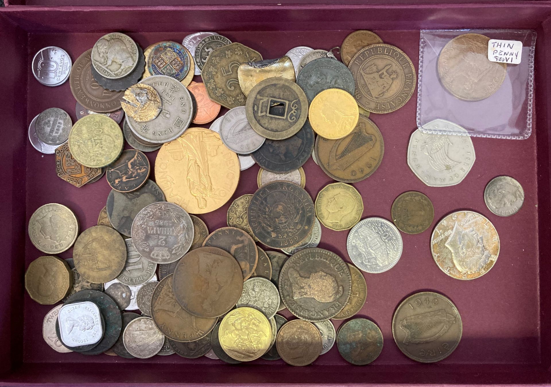 Interesting collection of coins - some silver noted