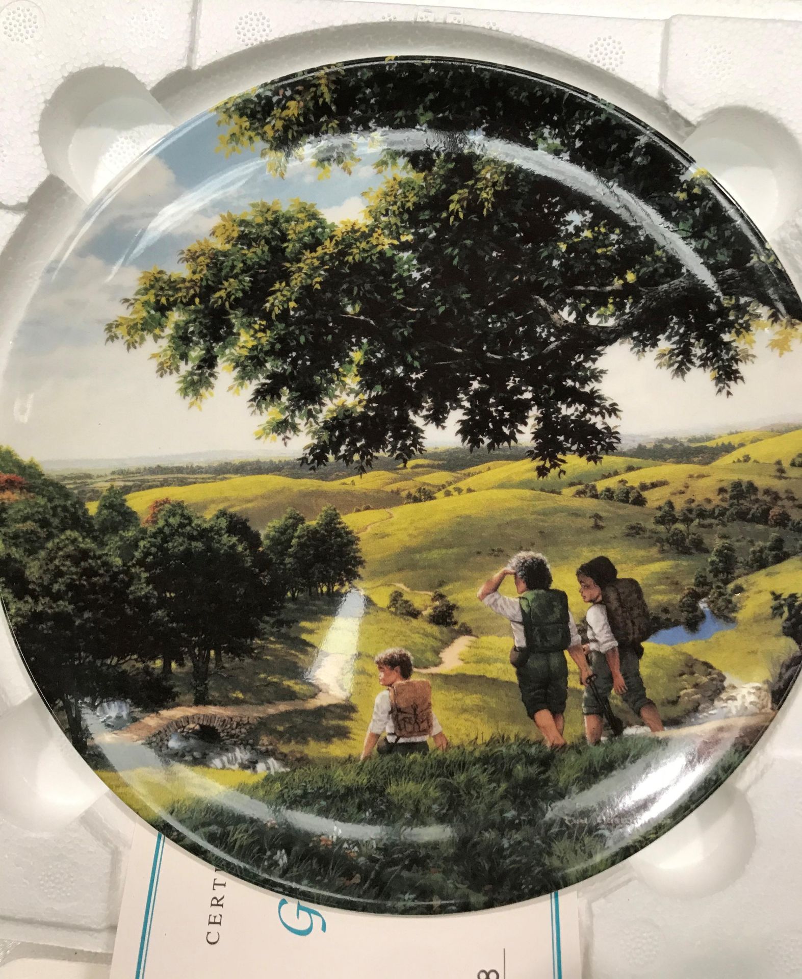 Eight Wedgwood The Lord of The Rings Plates - Image 2 of 4