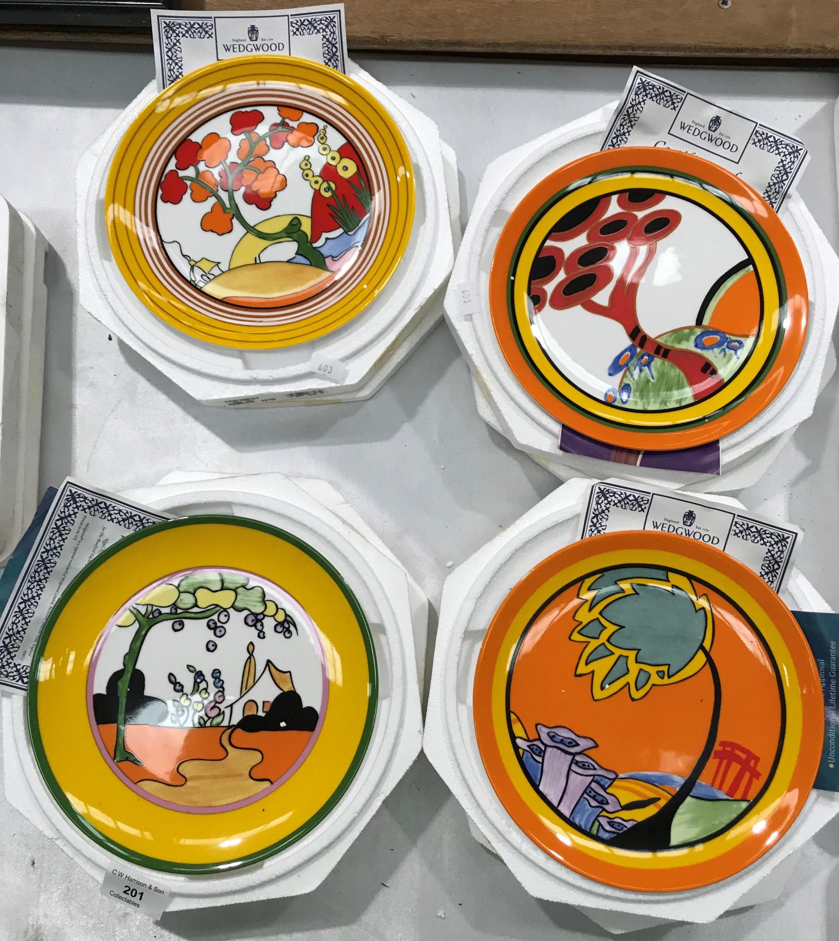 Four Wedgwood Plates,