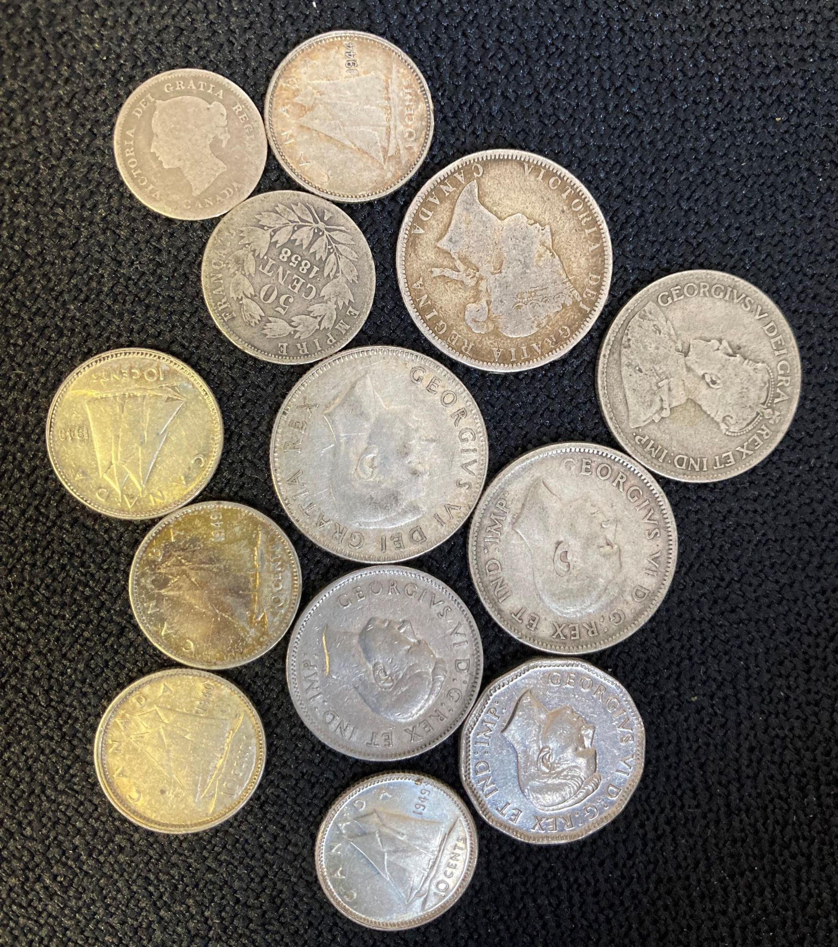 Mix of Canadian Silver Coins