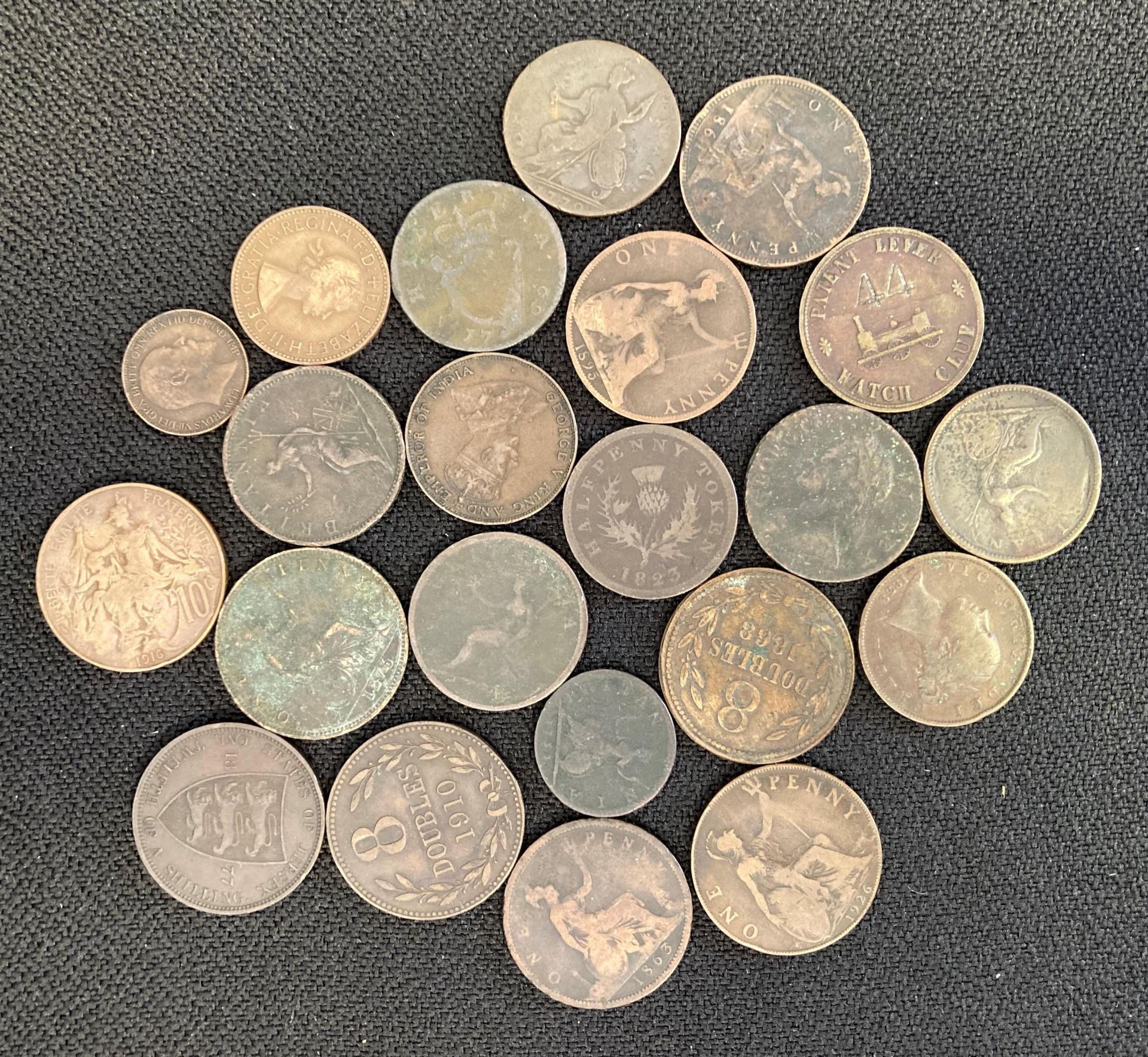 Collection of 18th, 19th & 20th copper & bronze - UK, - Image 2 of 2