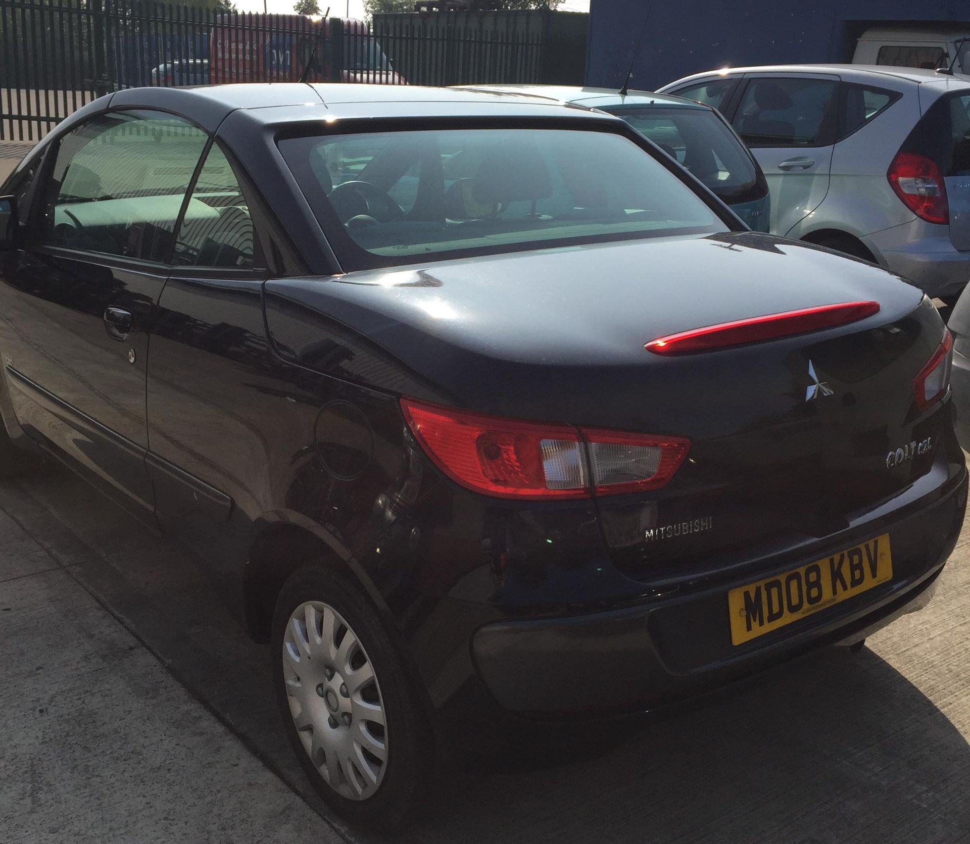 MITSUBISHI COLT 1.5 CZC1 CONVERTIBLE - petrol - black. On instructions of a retained client. - Image 3 of 6