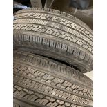 2 x Land Rover hub and tyres - Mezzini 235/70 R16 part worn