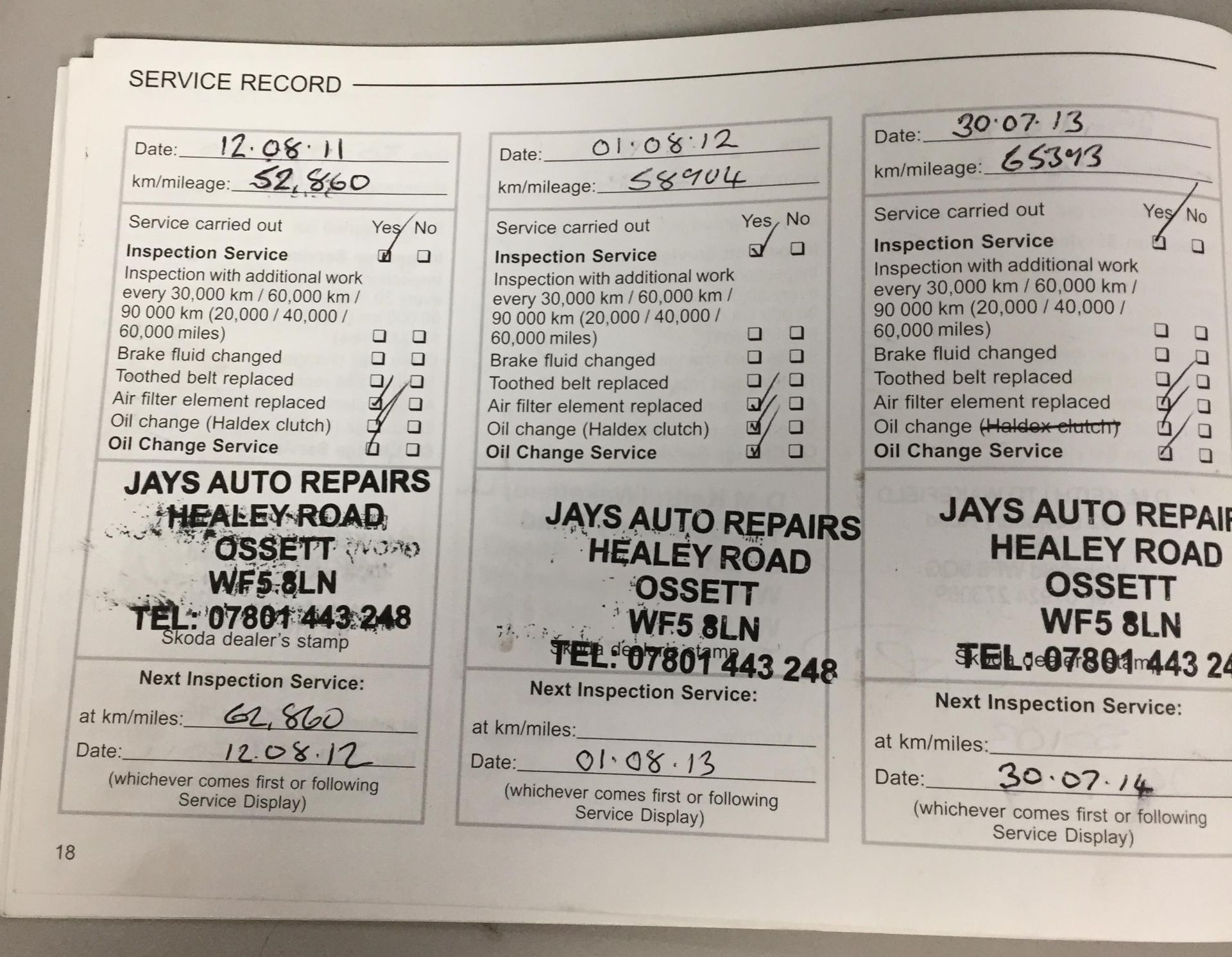 SKODA OCTAVIA ELEGANCE 1.9 Tdi Estate - diesel - silver On instructions of a retained client. - Image 10 of 13