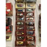 Twenty assorted Matchbox Models of Yesteryear boxed vehicles, 1910 Renault type AG,