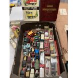 Contents to box, assorted matchbox Models of Yesteryear vehicles, Packard Victoria,