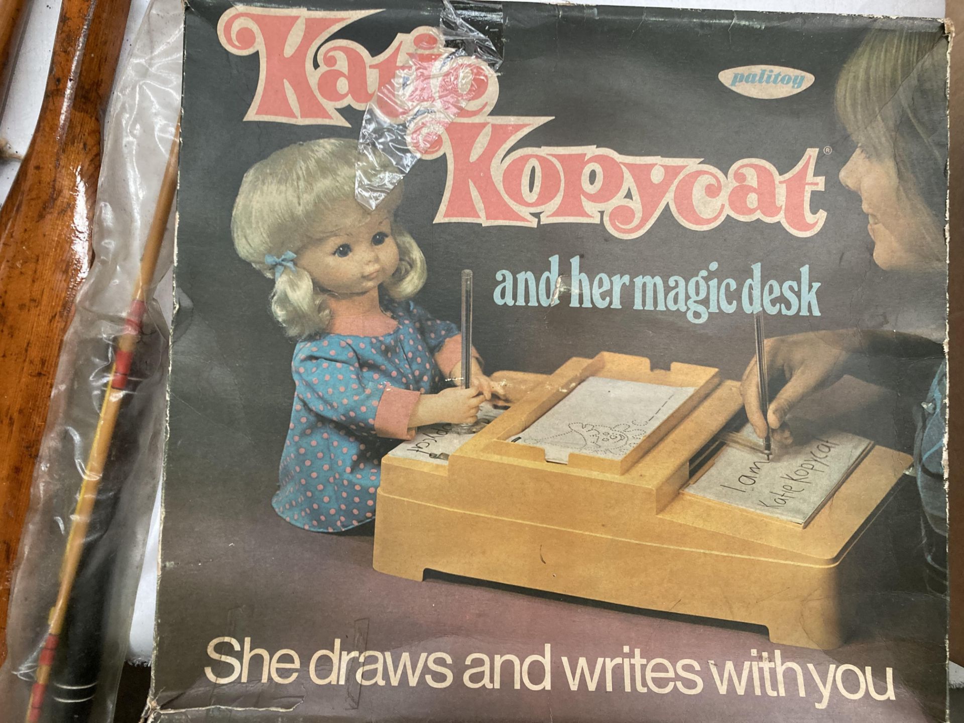 Katie Kopycat and her magic desk by Palitoy (box playworn)