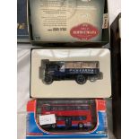 Corgi boxed Vintage Glory Pickfords Foden Dropside Wagon with crates and an Alexander Dennis Enviro