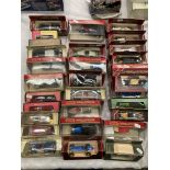 Thirty assorted Matchbox Models of Yesteryear boxed vehicles, 1935 ERA RIB Stutz Bearcat,