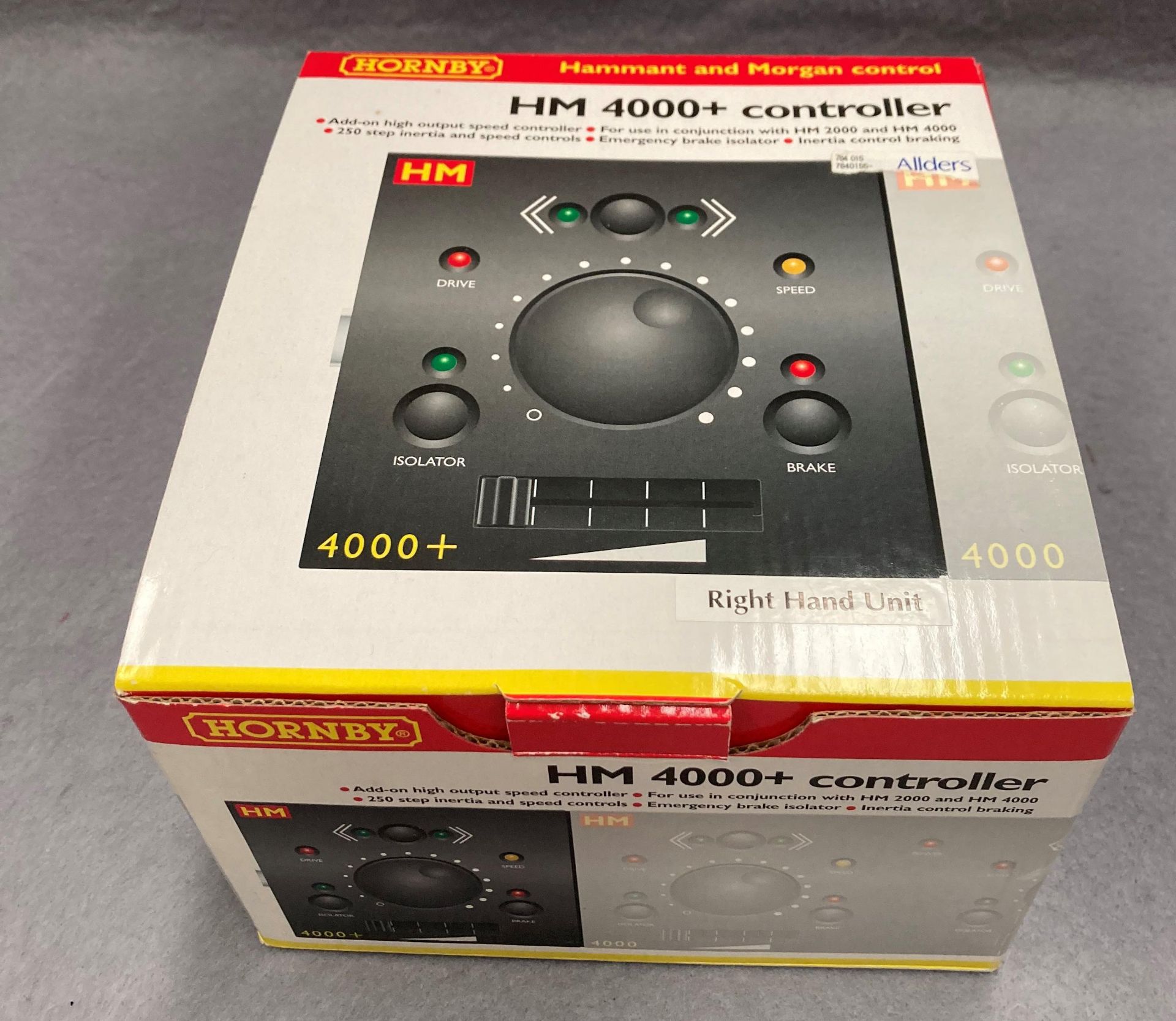 A Hornby HM4000 and right hand unit controller (boxed)