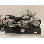 Harley Davidson Fat Boy telephone, model 805HARL-FB by King America,