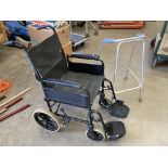 AP100 mobility chair and an aluminium walking frame (2)