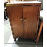 A light oak single drawer single door bedside cabinet,