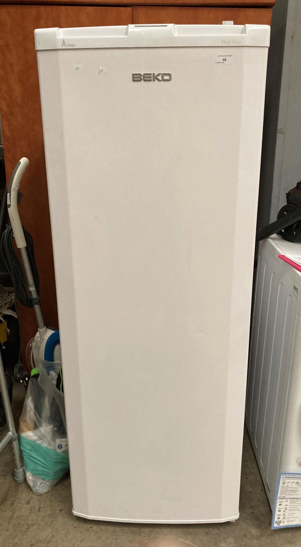 A Beko A Class Frost Free upright freezer - Image 2 of 2