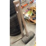 Heavy duty tamper and a pickaxe (2)