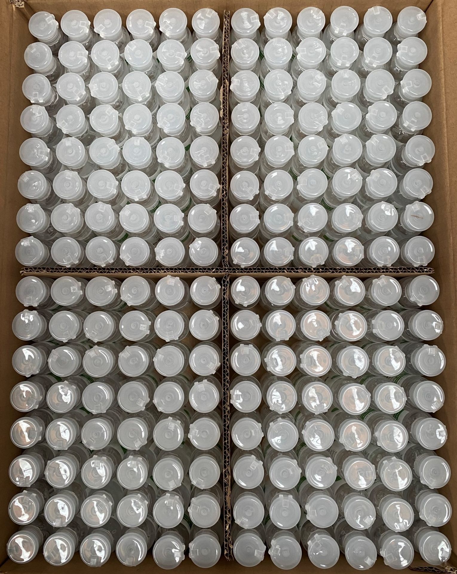 384 x 50ml flip top bottles of Rosdon Group UK hand sanitiser (Assorted labelled and unlabelled - Image 4 of 5