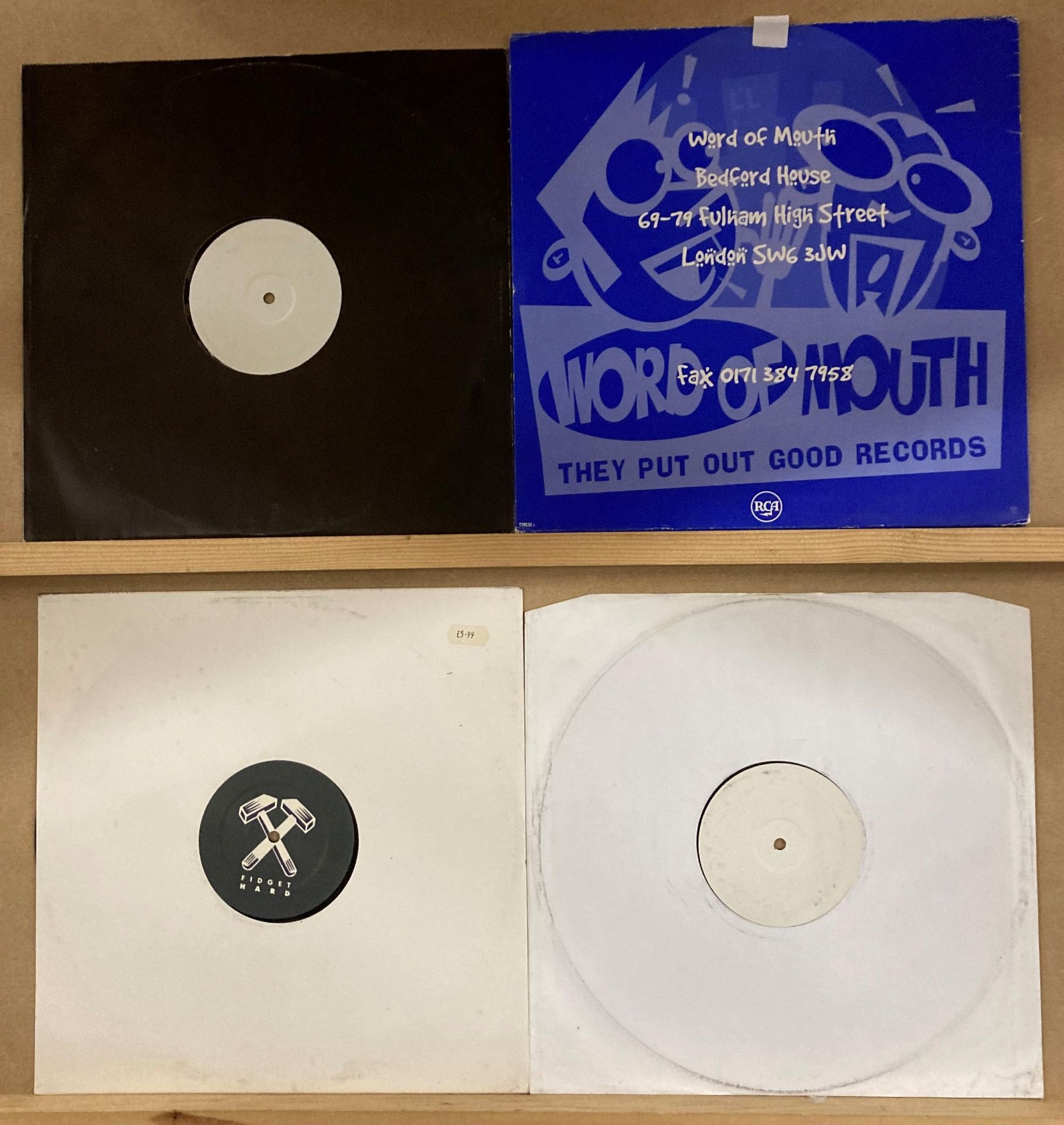 4 X 12 “ Vinyl - 1 X Kam Pain Boom Boom Shoot Em Up EP Passion Records 7 Test Press, - Image 2 of 2