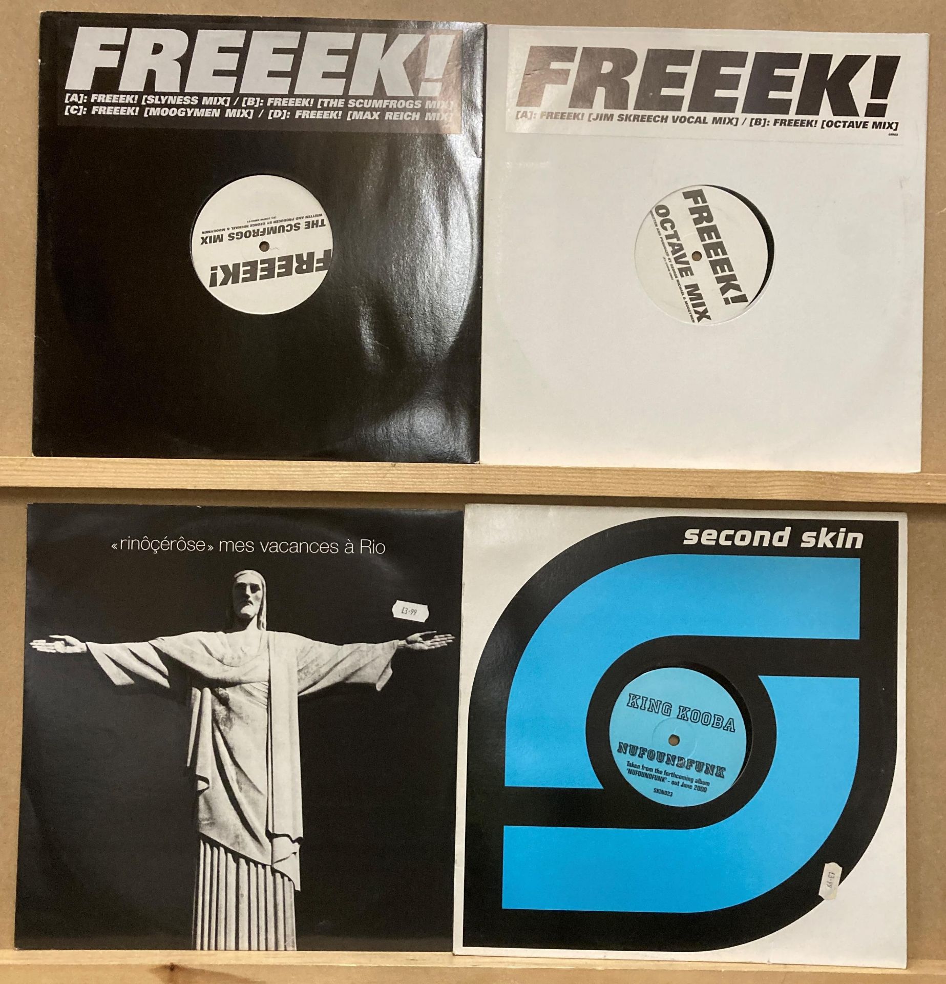 4 X 12” Vinyl - 1 X Freeek! Double Mix & 1 X Freeek! Double Vinyl Mix,