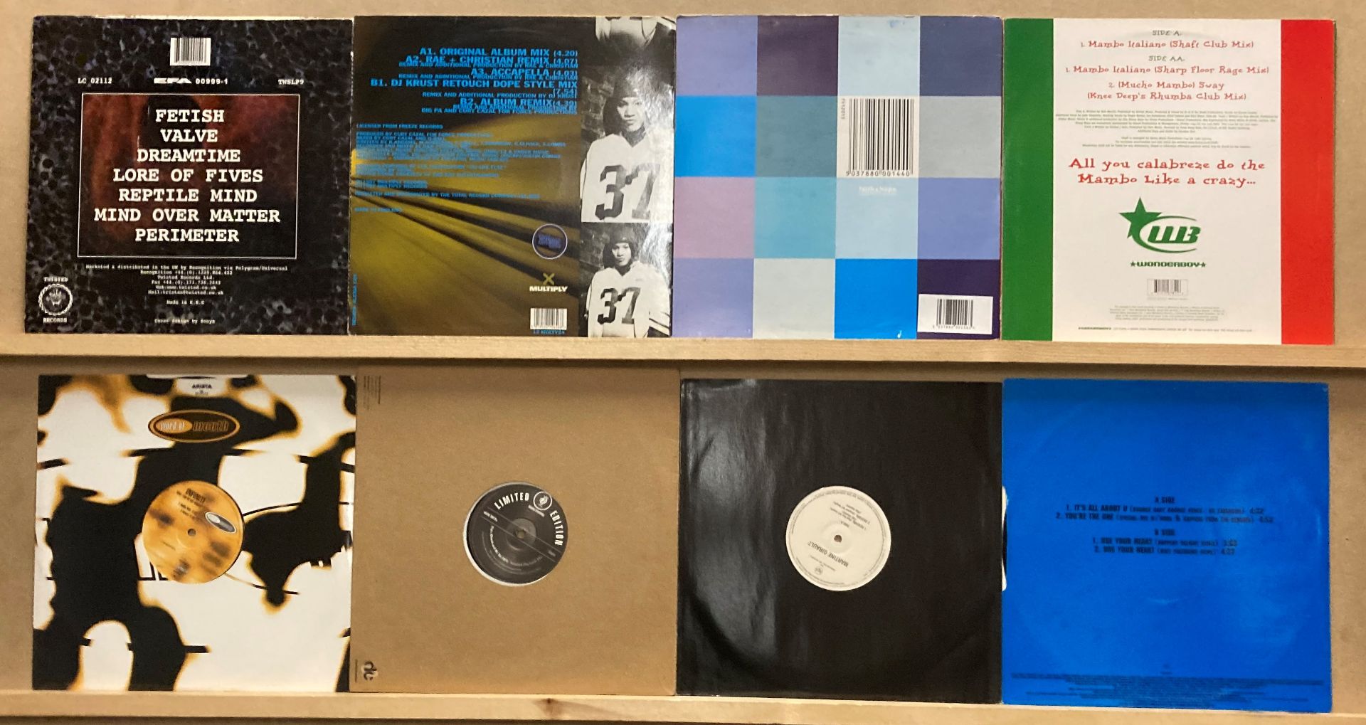 8 X 12” Vinyl - 1 X Tristan Audiodrome, 1 X Mama Mystique Tremendous, - Image 2 of 2