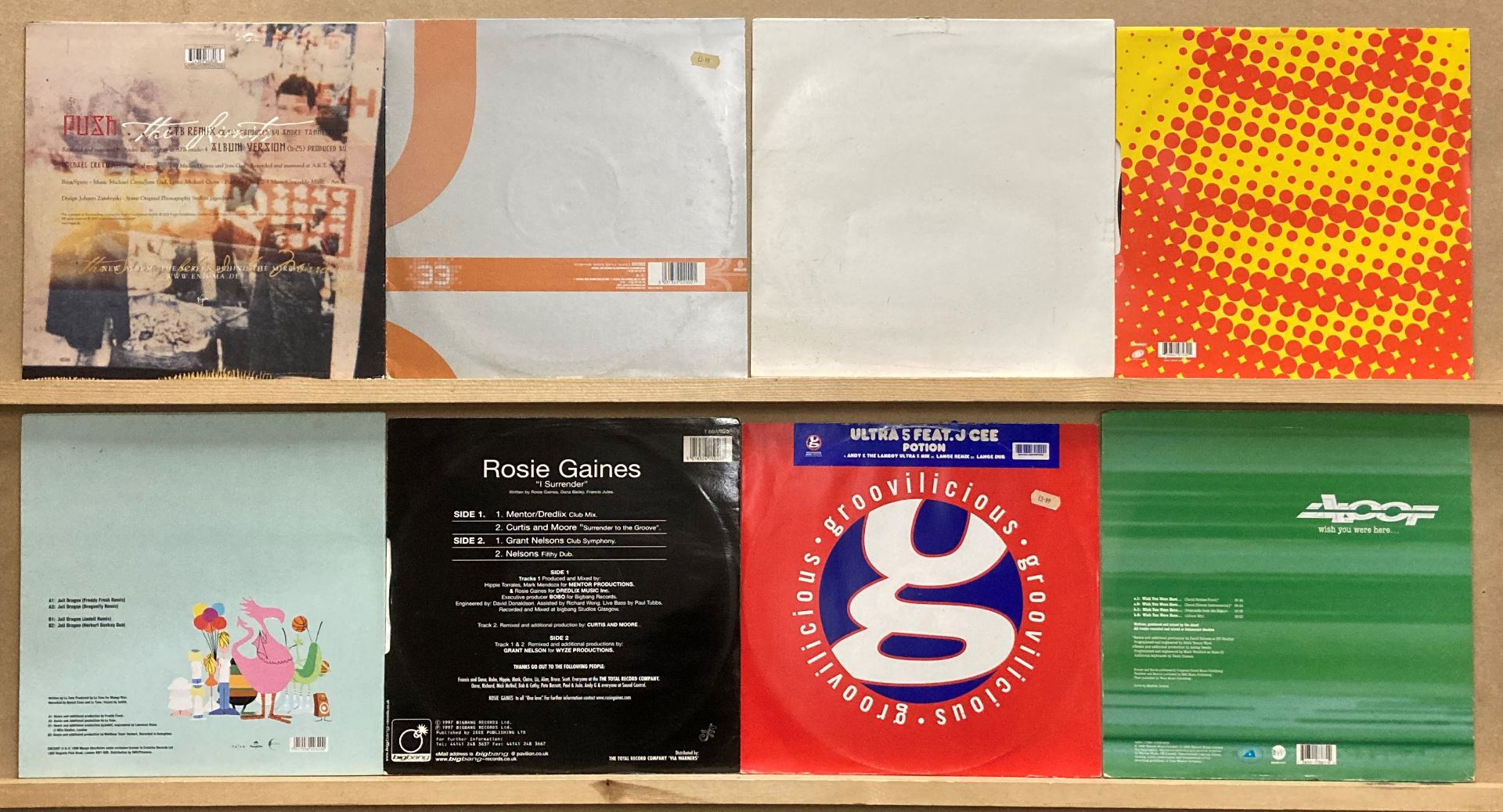 8 X 12”Vinyl - 1 X ATB Don’t Stop Remixes, 1 X Internal Bass Vinyl Cuts, - Image 2 of 2
