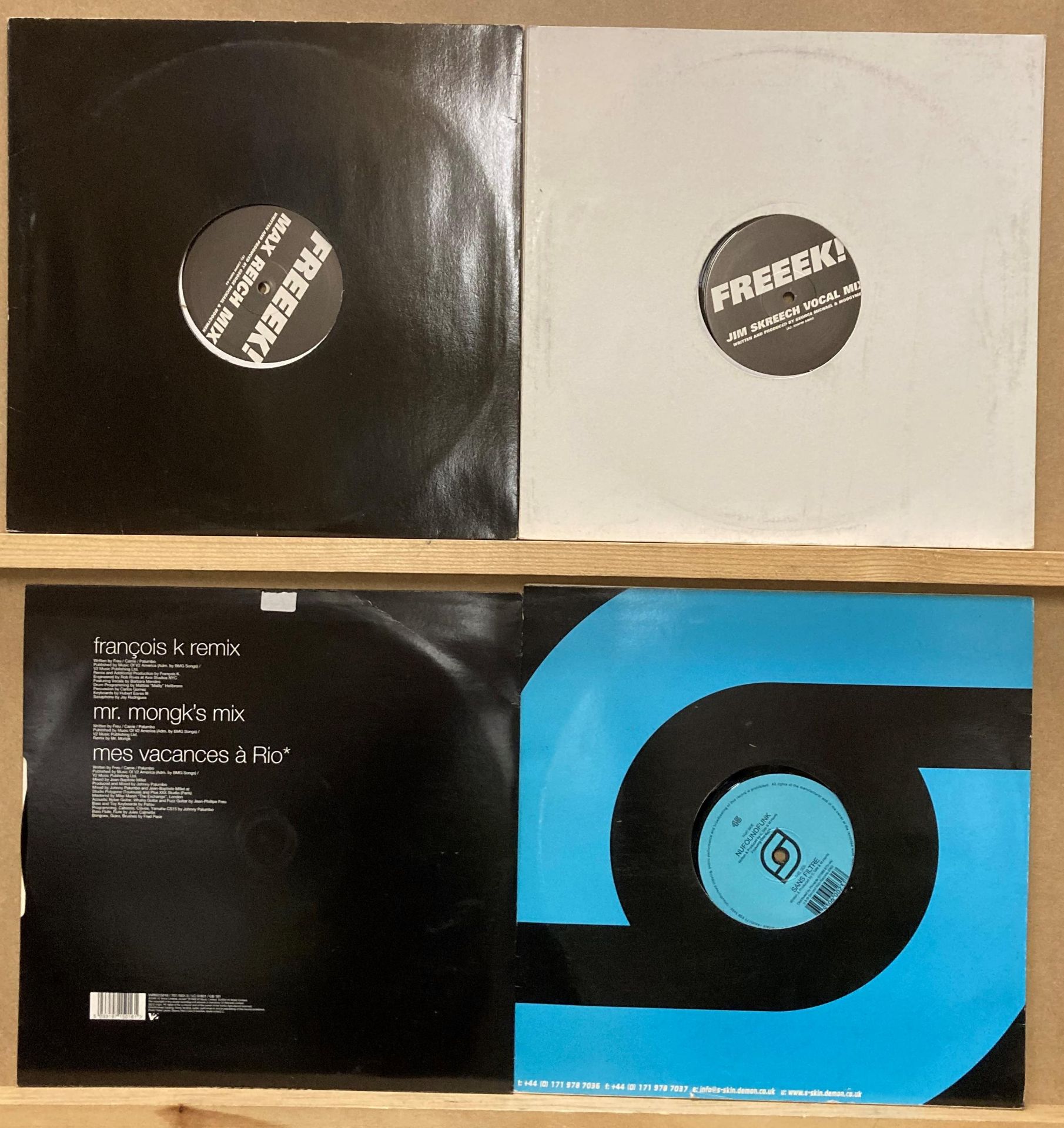 4 X 12” Vinyl - 1 X Freeek! Double Mix & 1 X Freeek! Double Vinyl Mix, - Image 2 of 2