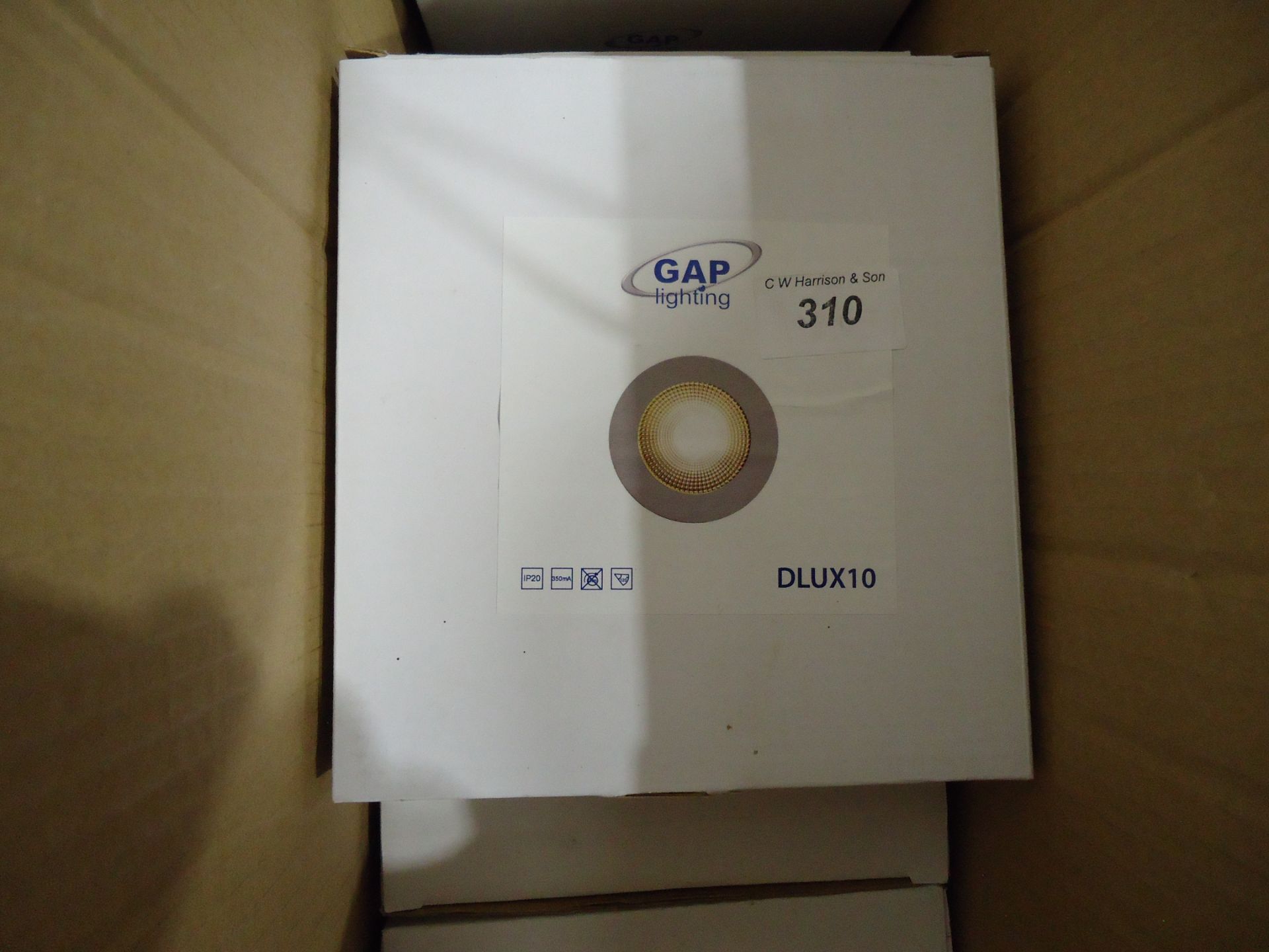 10 x GAP LED Downlights