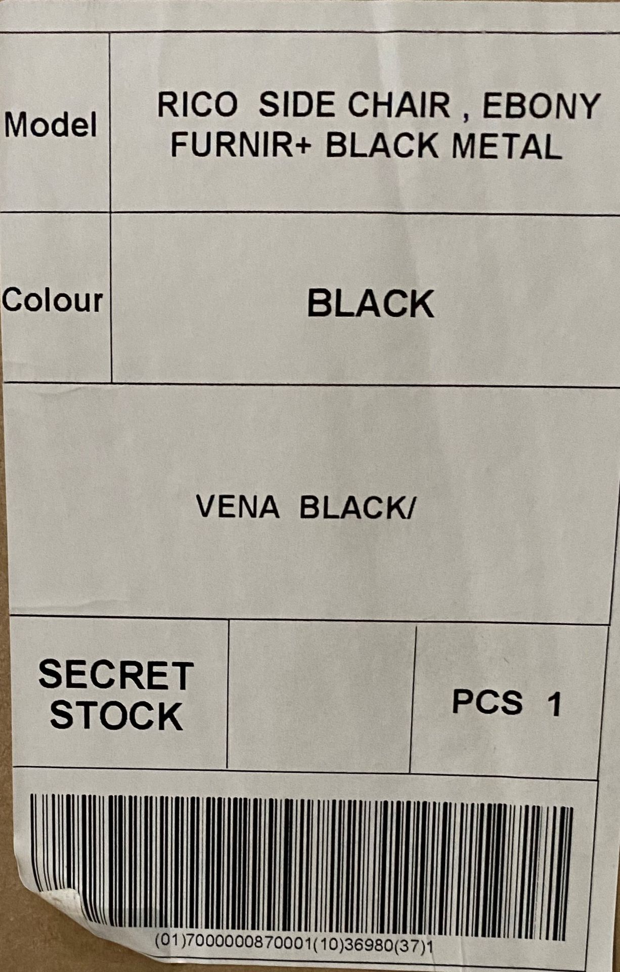 3 x Rico Vena Black, - Image 3 of 3