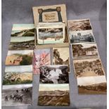 Contents to Waldorf Club box - ninety five mainly topographical postcards,