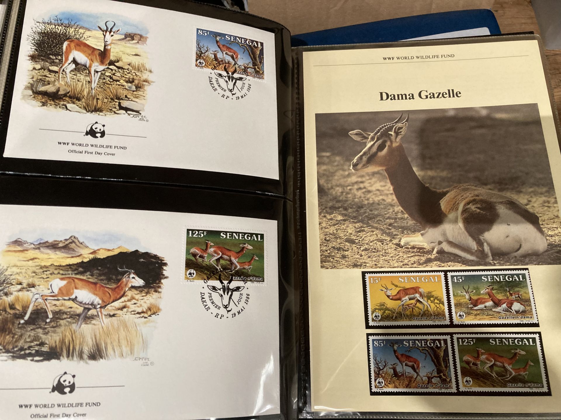 Seven albums of World Wide Fund for Nature first day cover stamps - Image 4 of 6