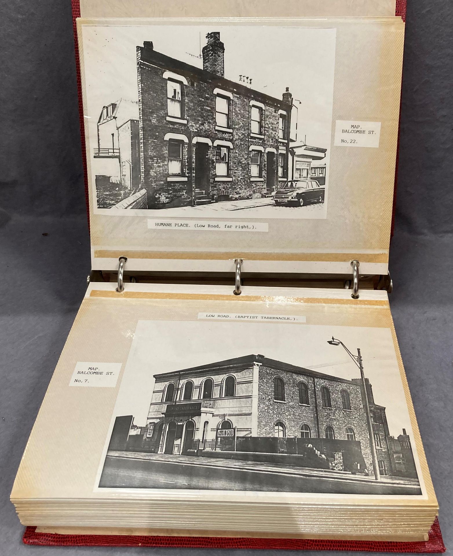 An interesting collection of nine photograph albums containing facsimile black and white - Image 25 of 29