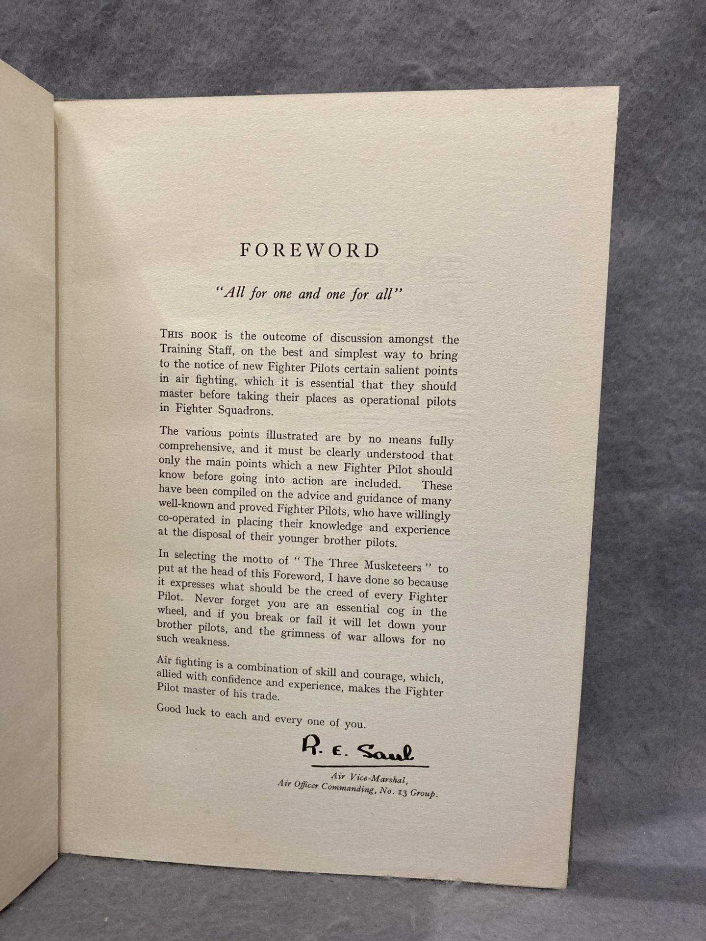 No 13 Group RAF 'Forget-Me-Nots for Fighters, first edition 1940, printed by Andrew Reid & Co. Ltd. - Image 5 of 14