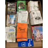 Contents to cardboard tray - a large quantity of booklets and periodicals including The Dalesman,