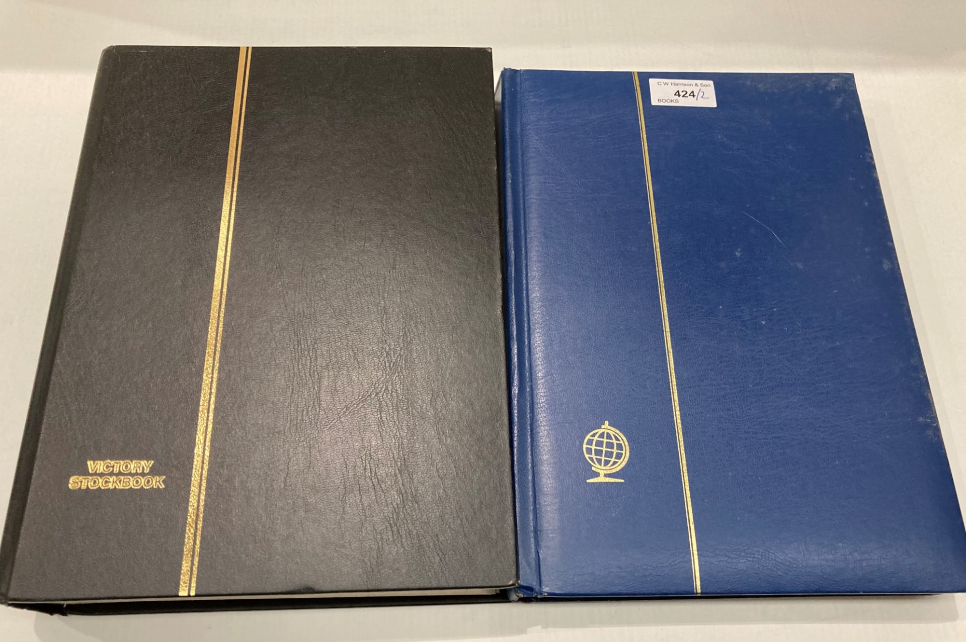 Two stamp albums containing American and European stamps - Image 3 of 3