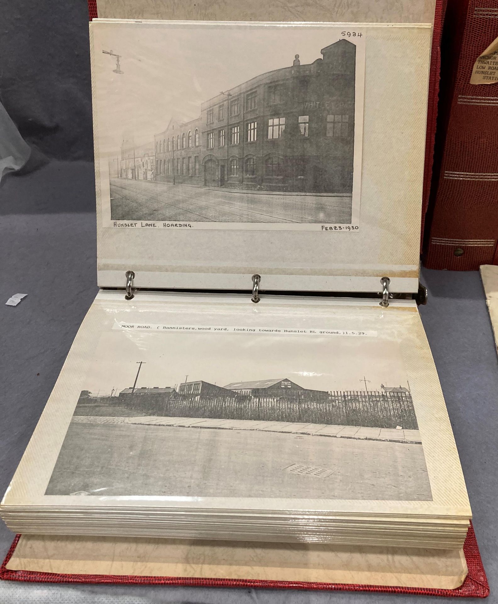 An interesting collection of nine photograph albums containing facsimile black and white - Image 20 of 29