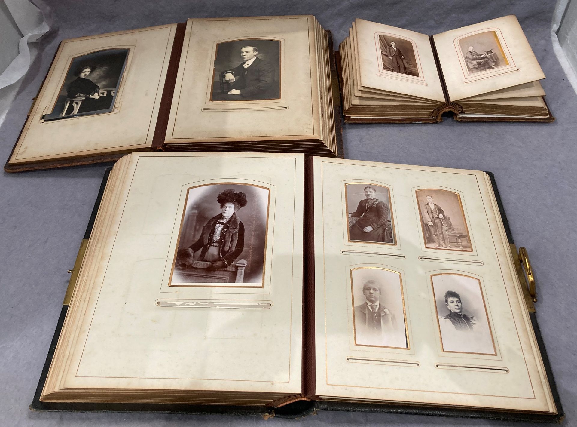 Three photograph albums, - Image 2 of 4