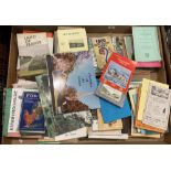 Contents to cardboard tray - a large quantity of booklets, periodicals,