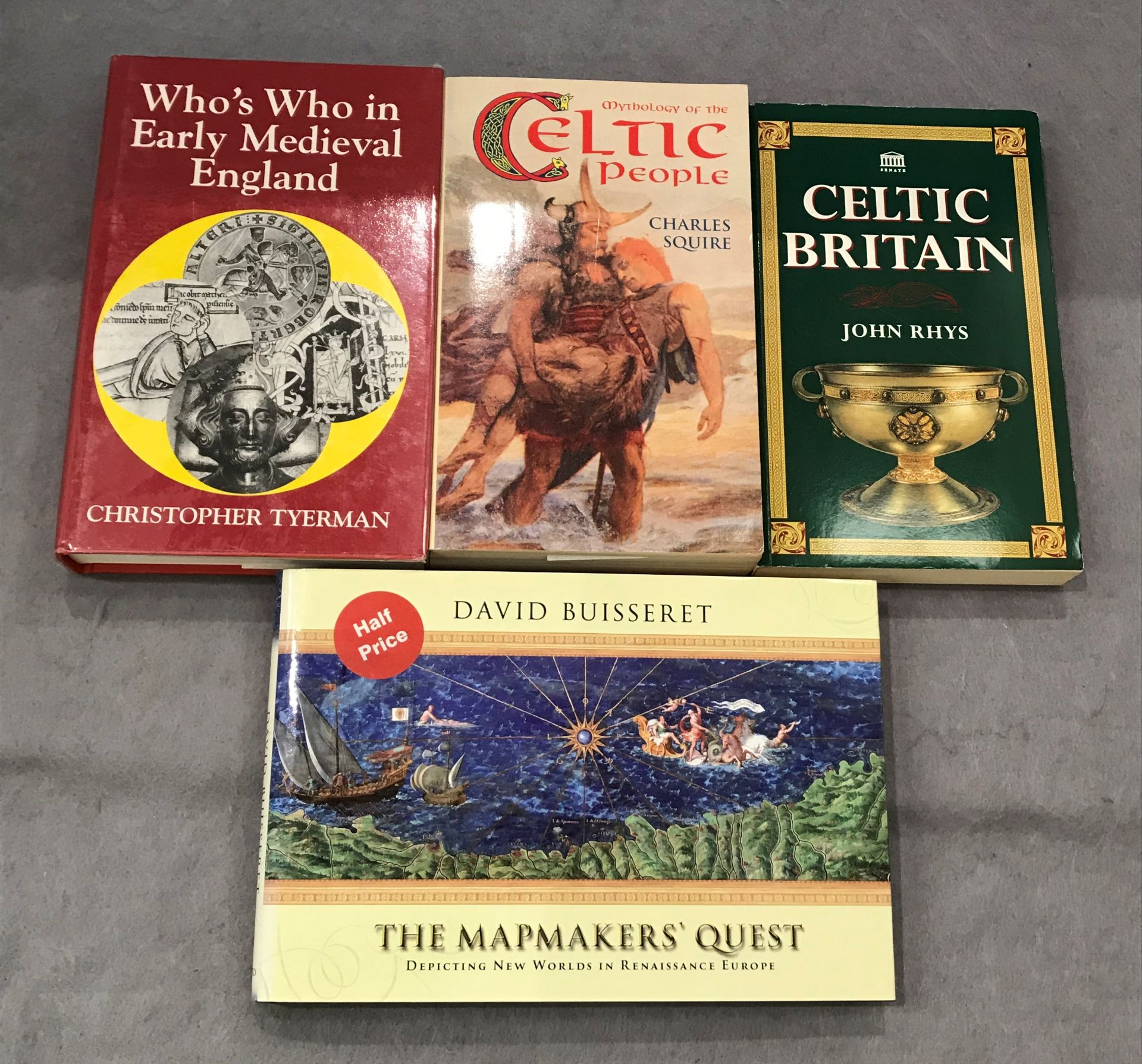 Contents to box - twenty five mainly historical books including John Rhys 'Celtic Britain', - Image 2 of 2