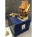 Harbour Master's Watch-House by David Winter height approx 150mm with box & certificate