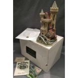 Guardian Castle by David Winter height approx 260mm with box & certificate