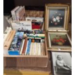 Contents to two drawers & basket - 20+ books - Animals, Observer's, New Zealand etc,