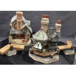 4 pieces by David Winter - The Tartan Teahouse,