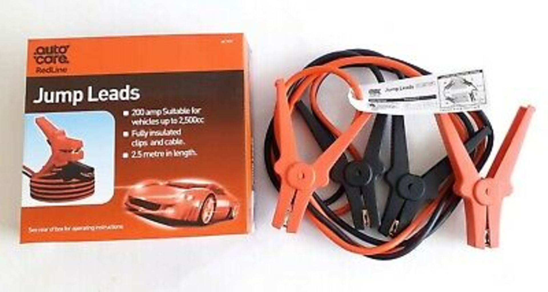 Autocare Redline 200amp Jump leads RRP 24.