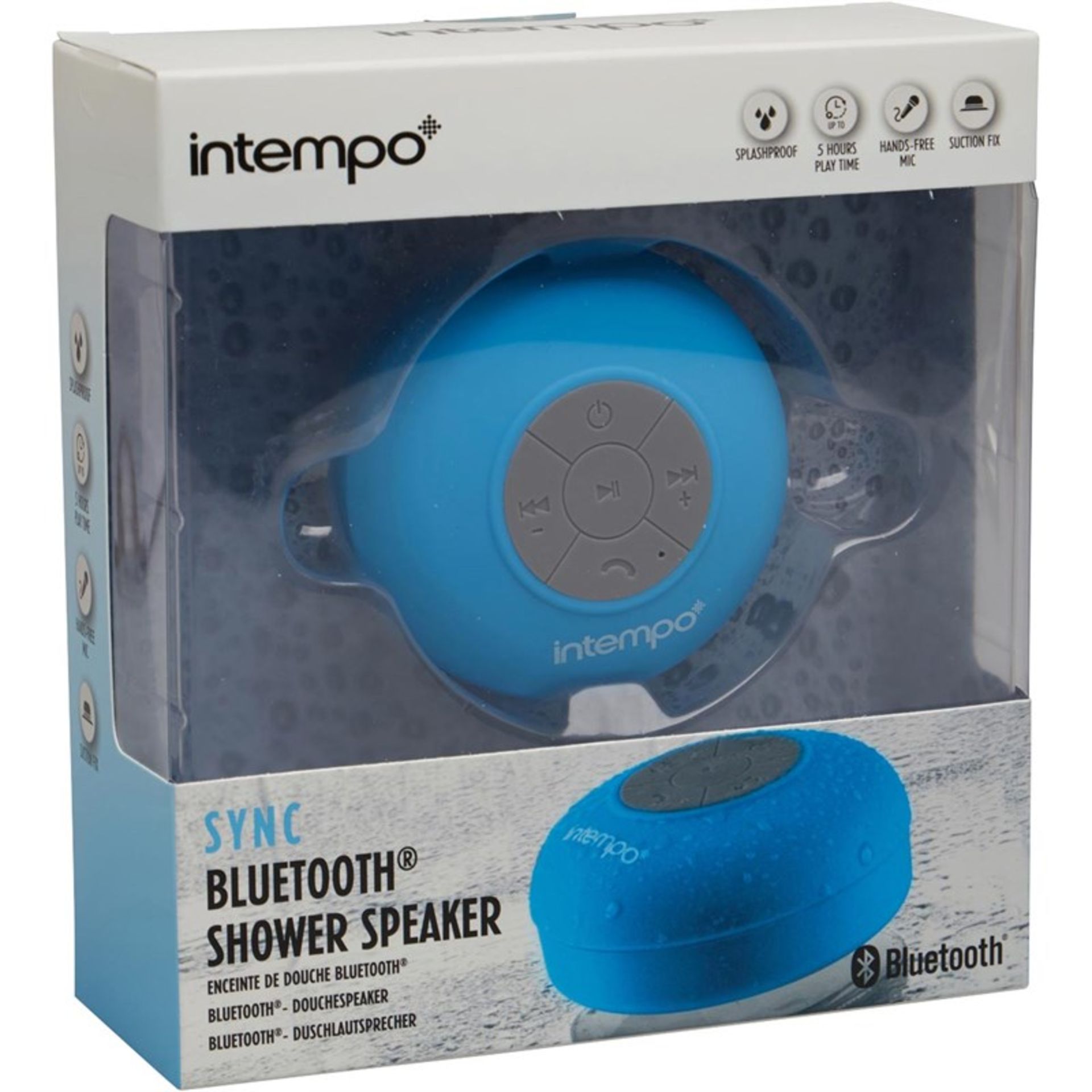 Intempo Waterproof Shower Speaker