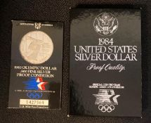 A U.S. Mint San Francisco 16983 Olympic Dollar .