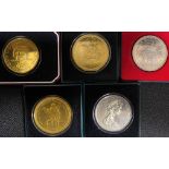 Mix of Isle of Man Crowns in boxes