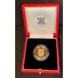 1979 Kiribati 150 Dollars (1st year of Independence) Gold Proof Coin, in original red box of issue,