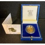 A Royal Mint 1986 Gold Proof Half-Sovereign no.