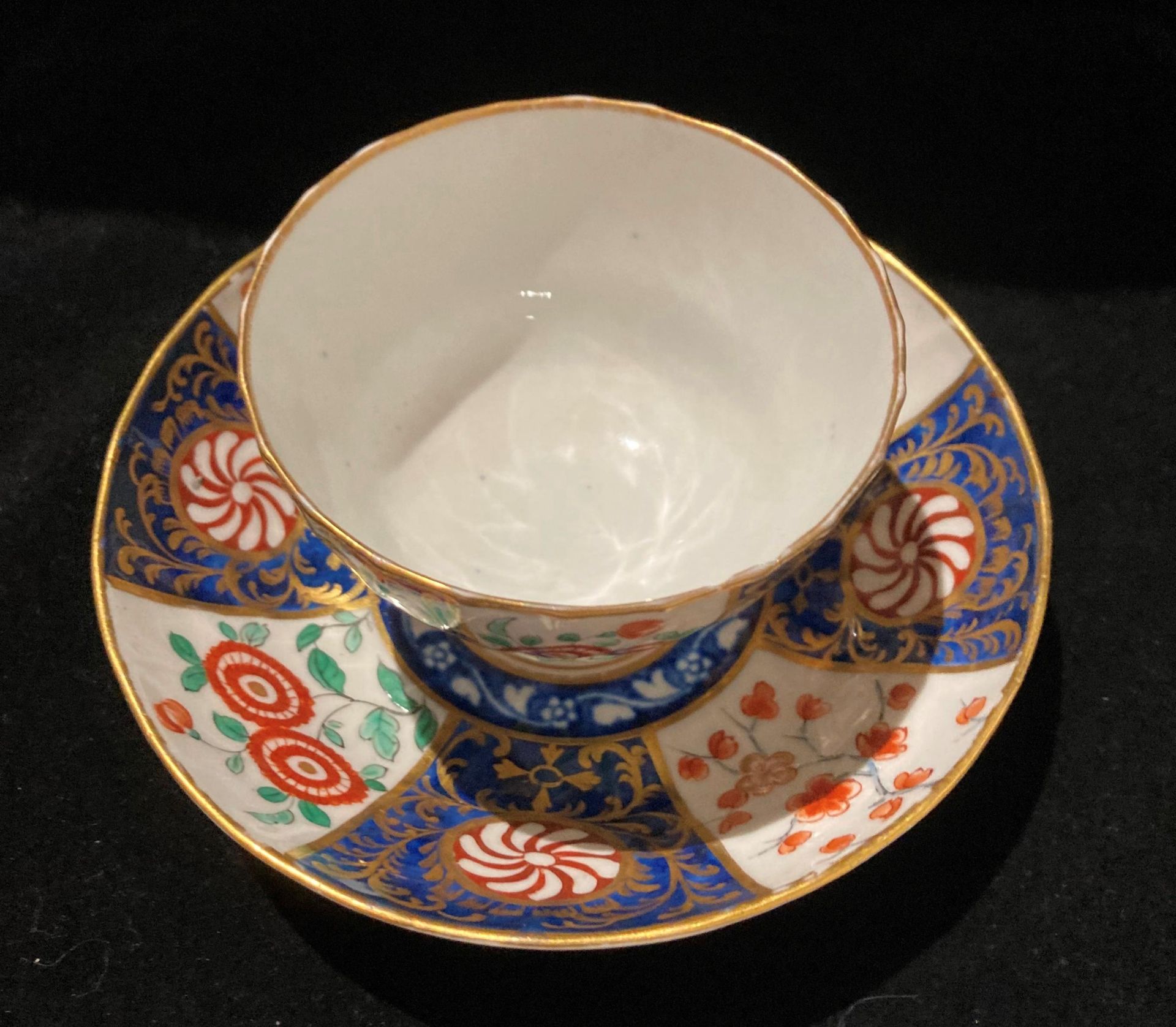 A Graingers Worcester early 19th century cup and saucer - Image 2 of 4