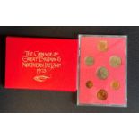 A Royal Mint Coinage of Great Britain and Northern Ireland 1973 proof set in original red envelope